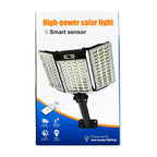 SimpluAcasa™ Lampa solara LED 560 SMD cu 3 panouri — Ambient Modern Pentru Acasă