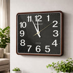 SimpluAcasa™ Ceas de perete silentios 35 cm mecanism quartz cifre mari — Confort Practic Pentru Casa Ta