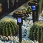 SimpluAcasa™ Set 2 Lampi solare LED si capcana pentru insecte — Lucrări Mai Simple și Eficiente