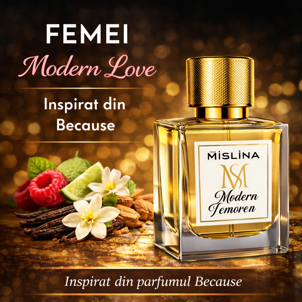 Parfum Mislina Damă Modern Love 50ml – Inspirat din Because Women, M032