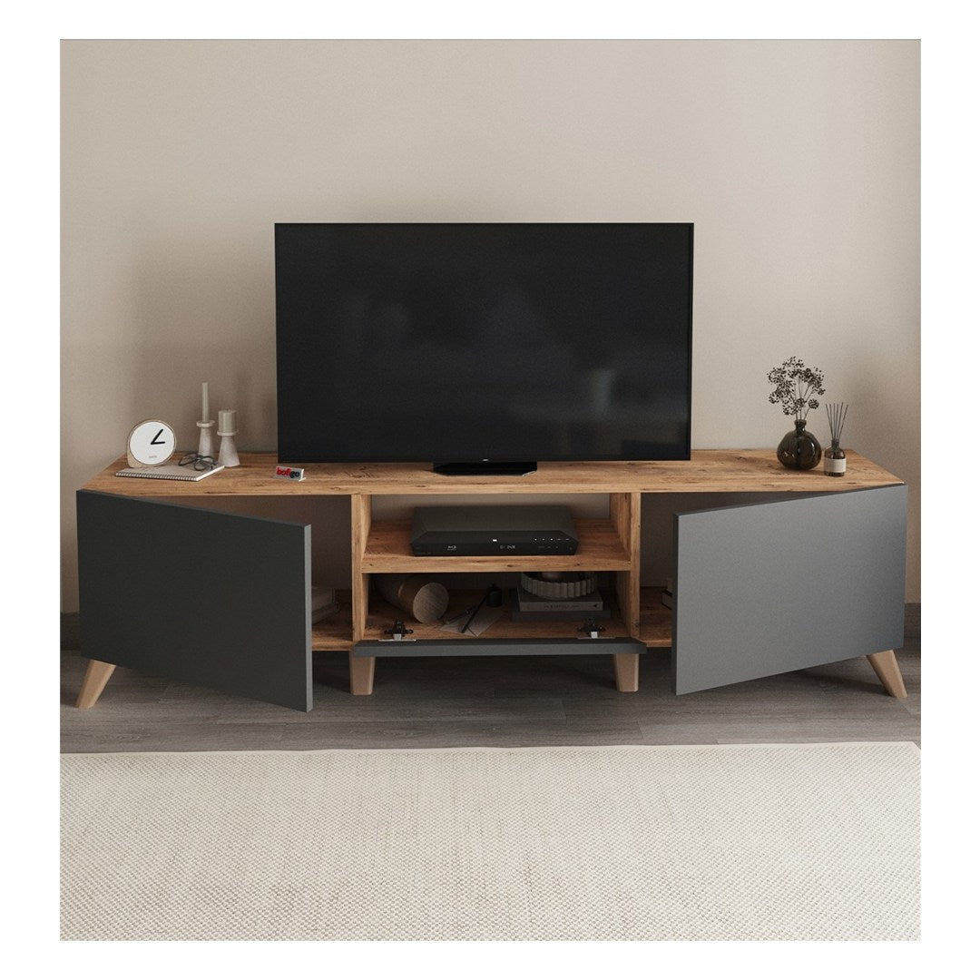 SimpluAcasa™ Comoda TV living 160 cm PAL melaminat 18 mm clasa — Confort Practic Pentru Casa Ta