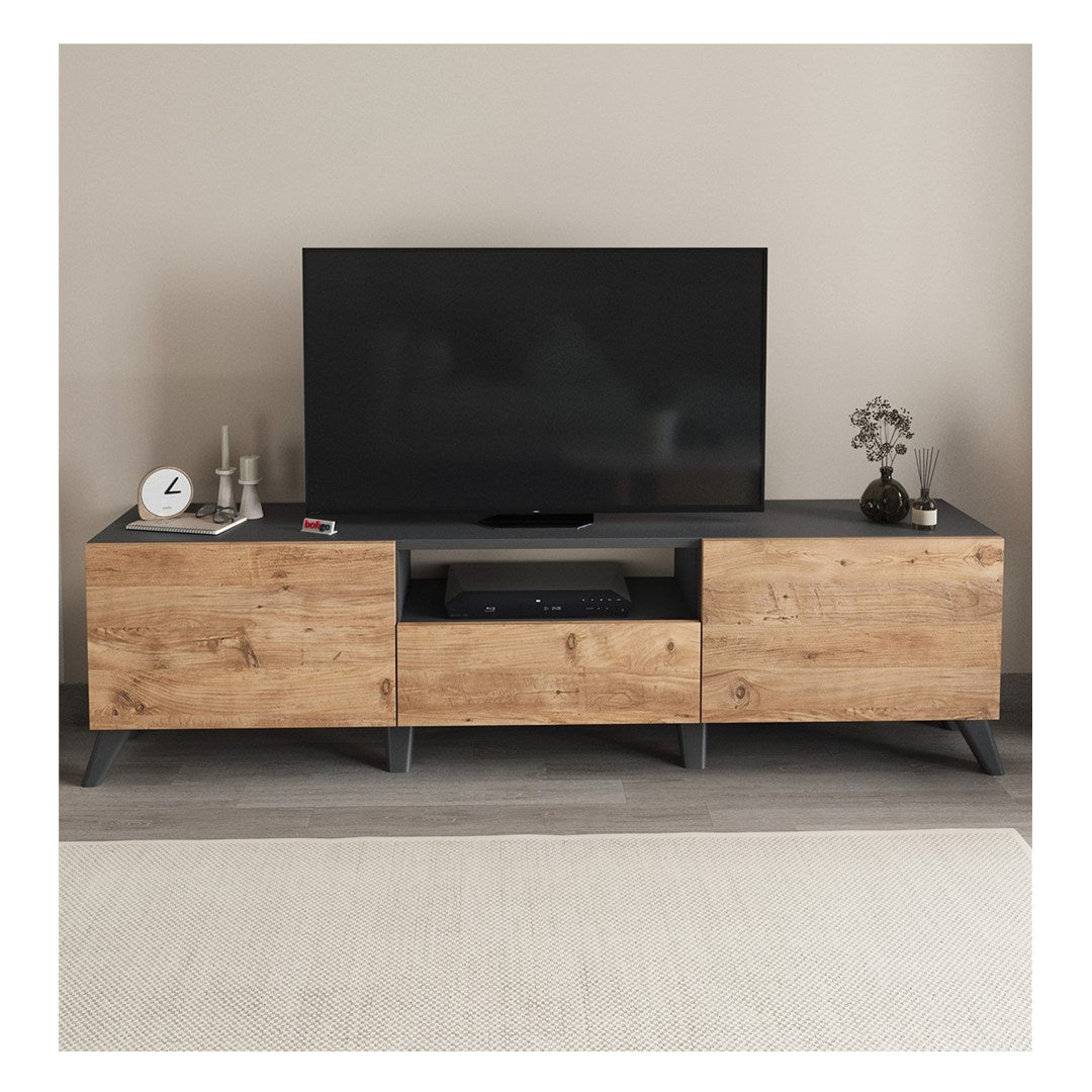 SimpluAcasa™ Comoda TV living 160 cm PAL melaminat 18 mm clasa — Confort Practic Pentru Casa Ta