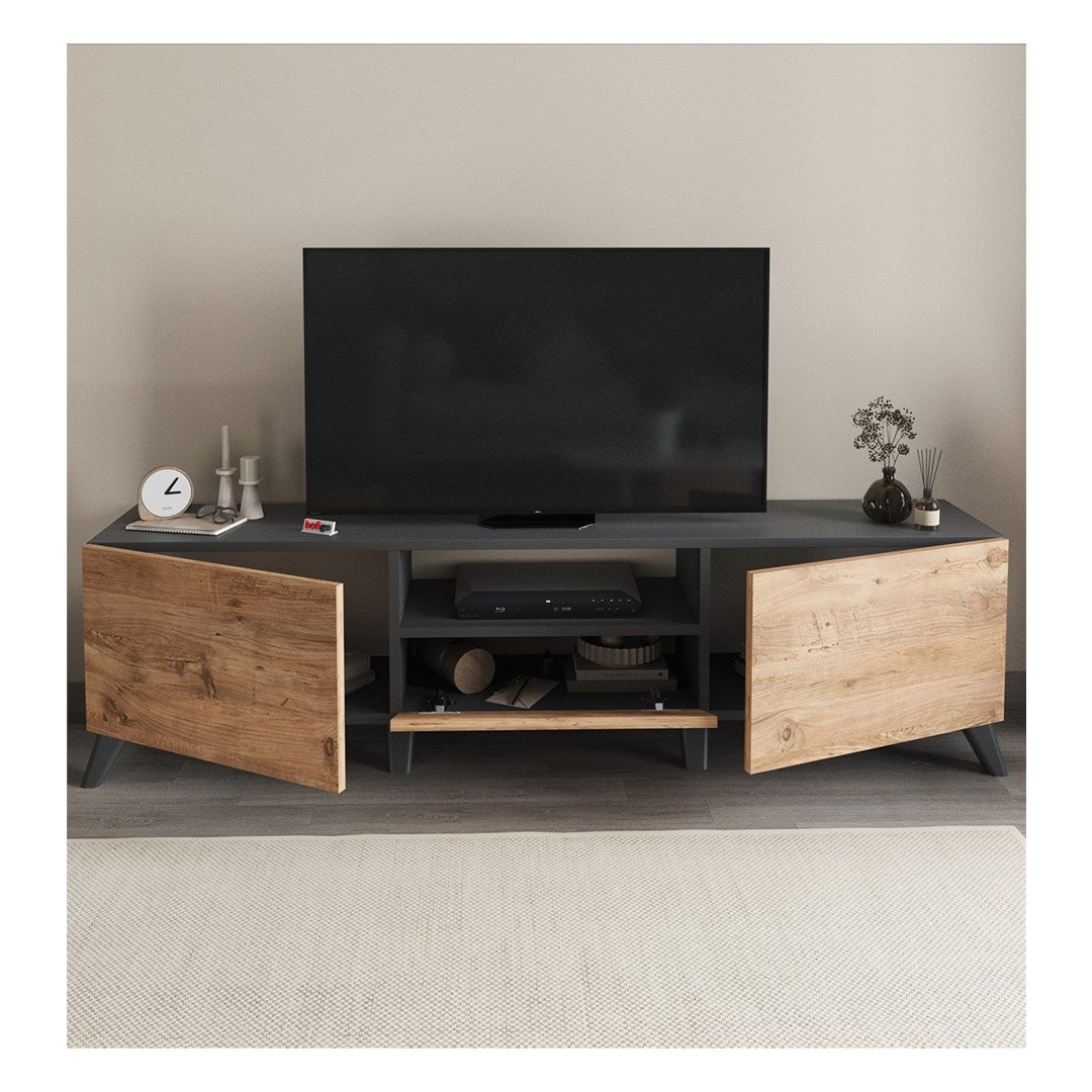 SimpluAcasa™ Comoda TV living 160 cm PAL melaminat 18 mm clasa — Confort Practic Pentru Casa Ta