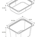 SimpluAcasa™ Dulap Lara multifunctional cu 12 cosuri textile — Confort Practic Pentru Casa Ta