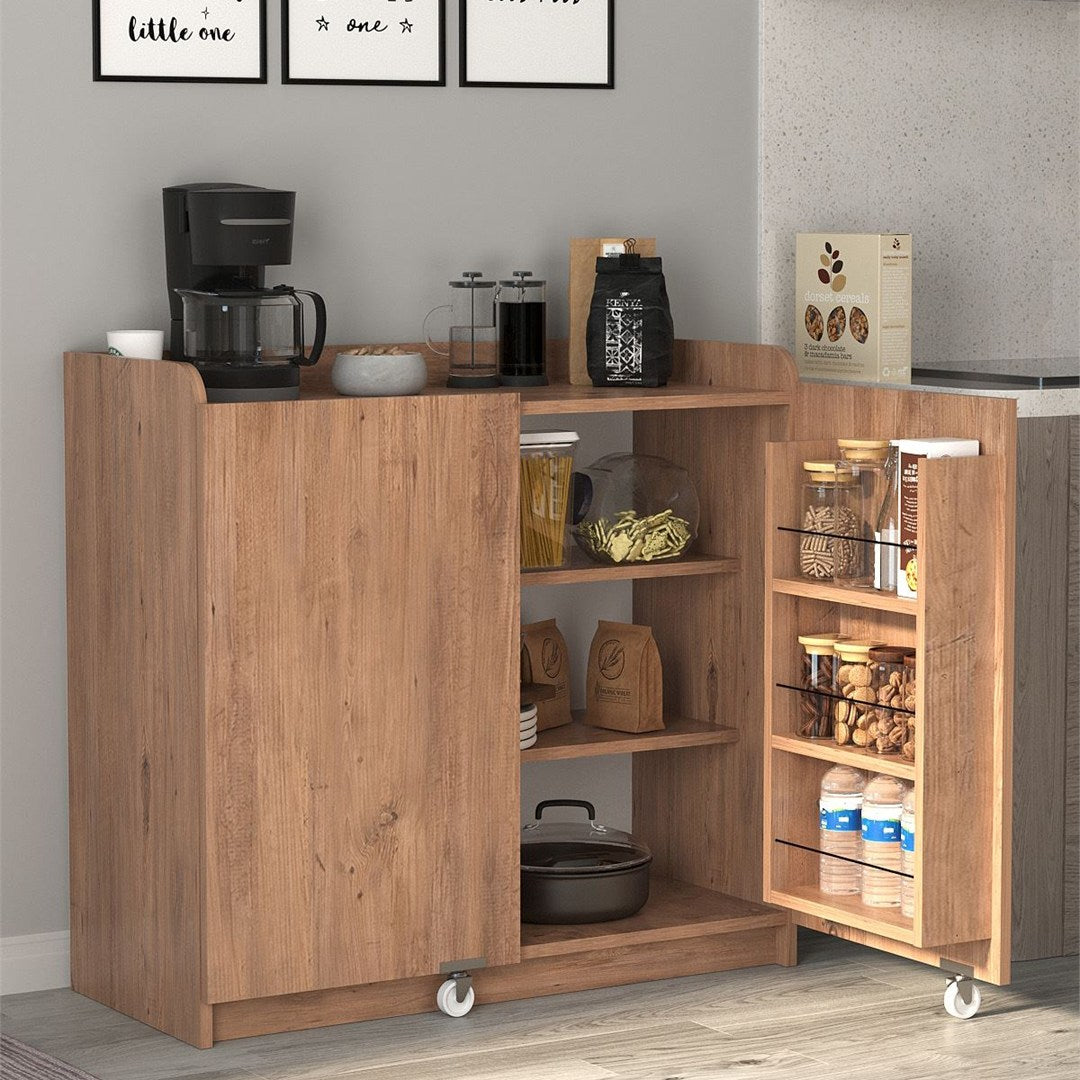 SimpluAcasa™ Dulap Gokce camara multifunctional 80 x 180 cm — Mai Mult Confort în Bucătărie