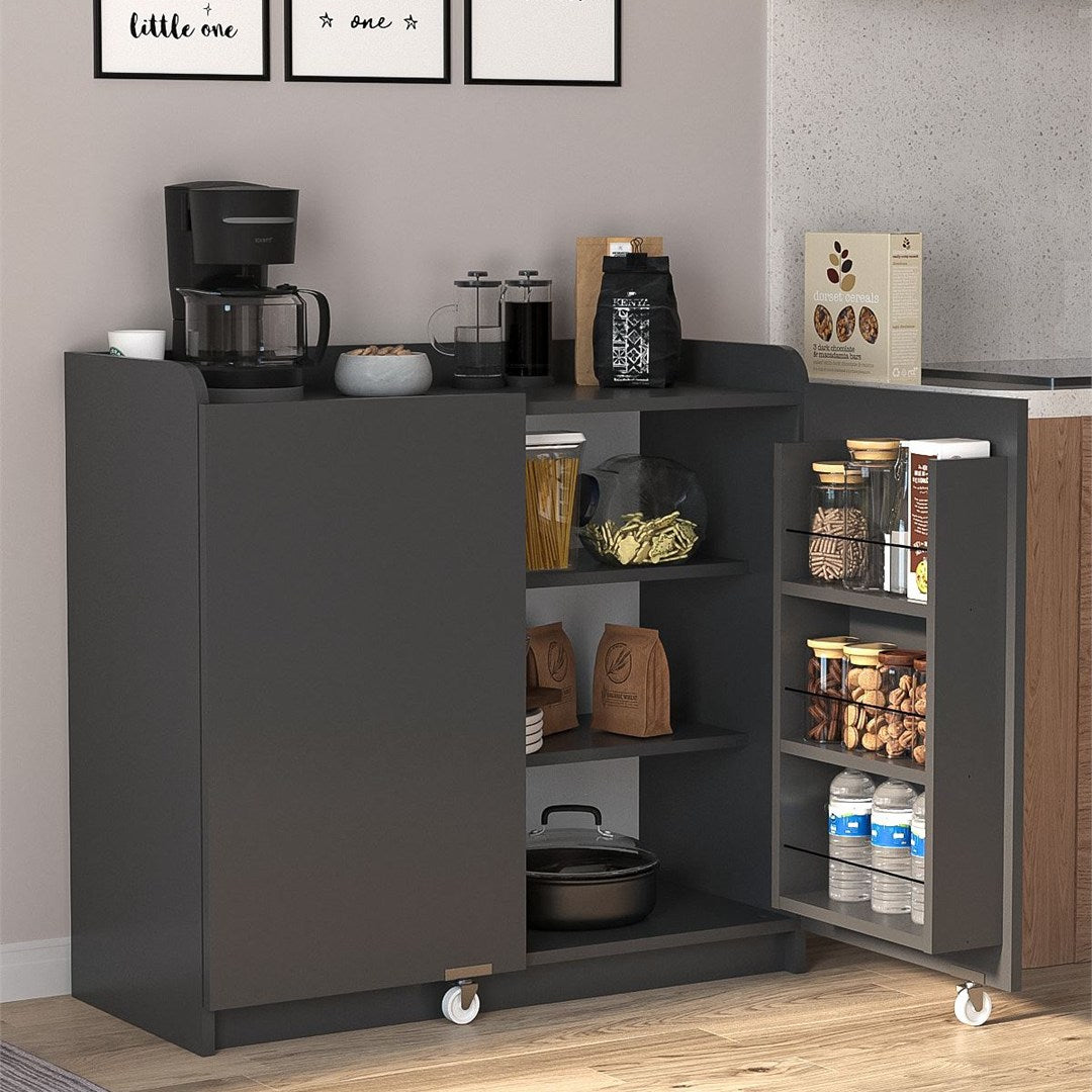 SimpluAcasa™ Dulap Gokce camara multifunctional 80 x 180 cm — Mai Mult Confort în Bucătărie