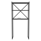 SimpluAcasa™ Organizator baie metalic multifunctional raft baie cu 4-5 polite deschise — Mai Mult Confort în Bucătărie