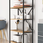 SimpluAcasa™ Organizator bucatarie cu 5 rafturi metalice raft bucatarie 50 x — Mai Mult Confort în Bucătărie