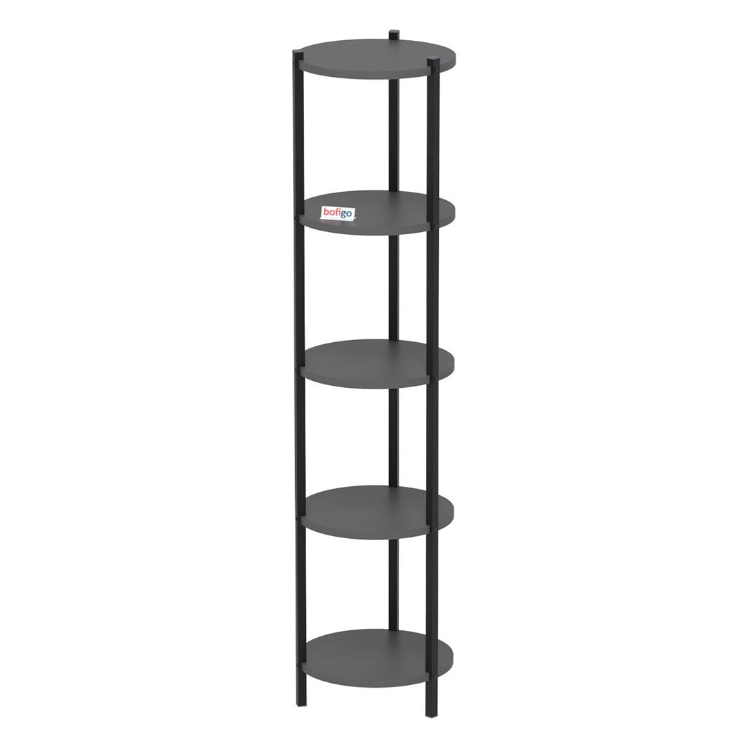 SimpluAcasa™ Suport flori si vase Lale cu 5 nivele cadru metalic — Confort Practic Pentru Casa Ta