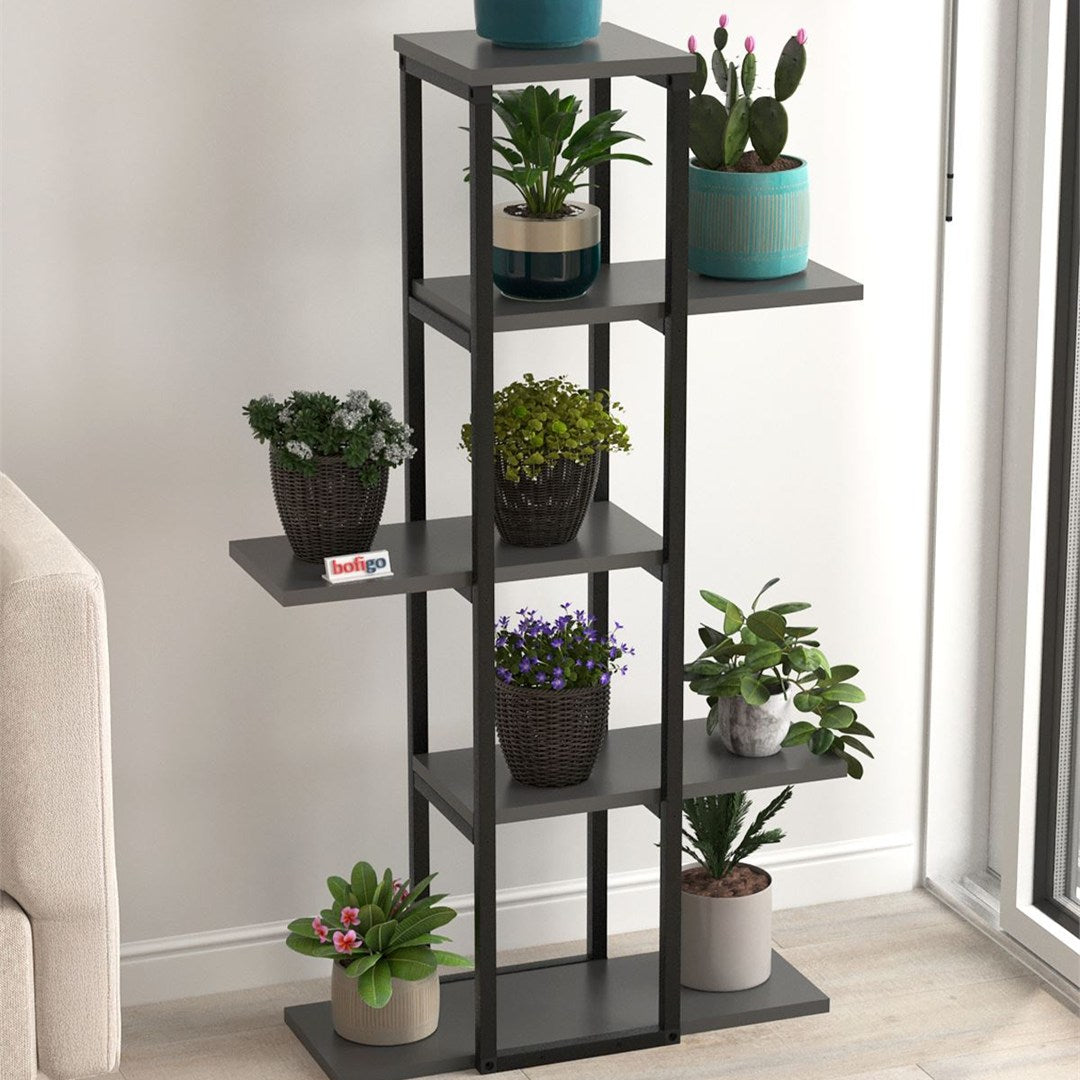 SimpluAcasa™ Suport flori Papatya multifunctional etajera decorativa pentru ghivece — Confort Practic Pentru Casa Ta