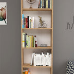 SimpluAcasa™ Biblioteca decorativa cu 5 rafturi din PAL etajera carti 60 — Confort Practic Pentru Casa Ta