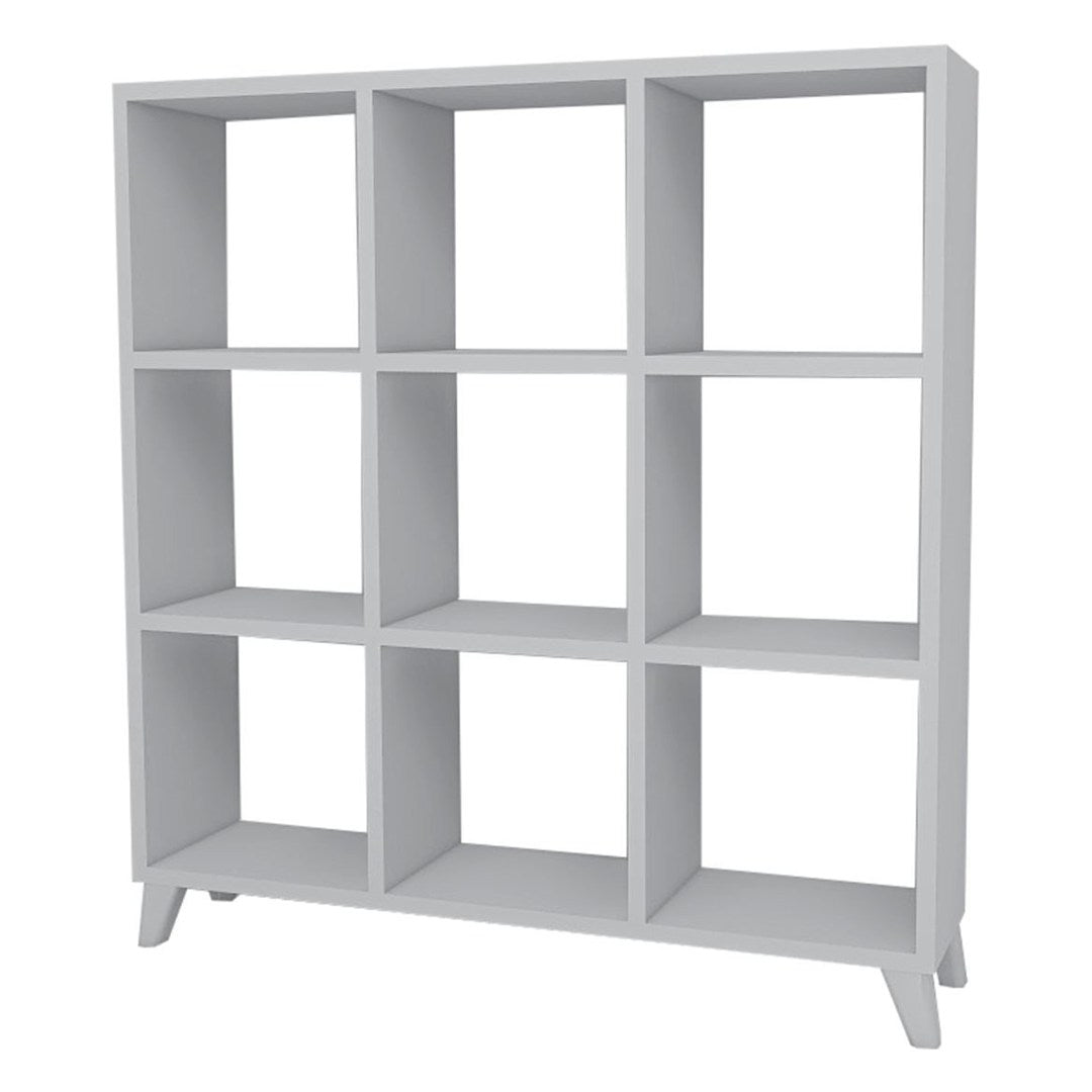 SimpluAcasa™ Biblioteca Cub cu 9 compartimente si rafturi etajera carti 100 — Confort Practic Pentru Casa Ta