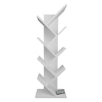 SimpluAcasa™ Biblioteca Copac cu rafturi decorative etajera living 60 x 170 — Confort Practic Pentru Casa Ta