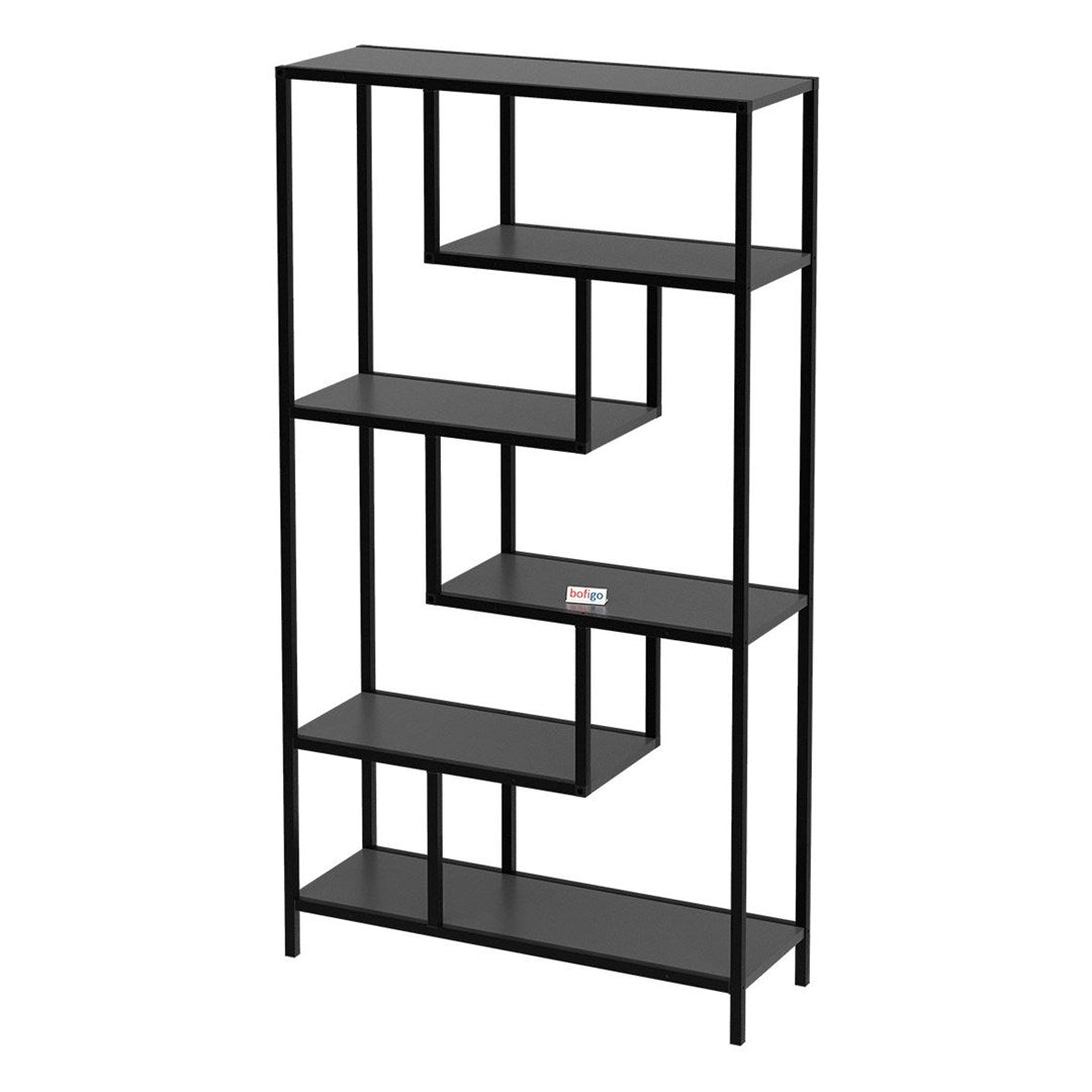 SimpluAcasa™ Biblioteca Larissa clasica cu rafturi multiple etajera carti 80 x — Confort Practic Pentru Casa Ta