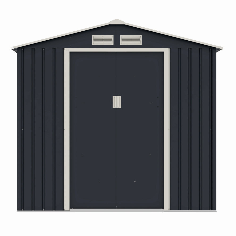 SimpluAcasa™ Casuta / magazie de gradina premium metalica Archer-A — Lucrări Mai Simple și Eficiente