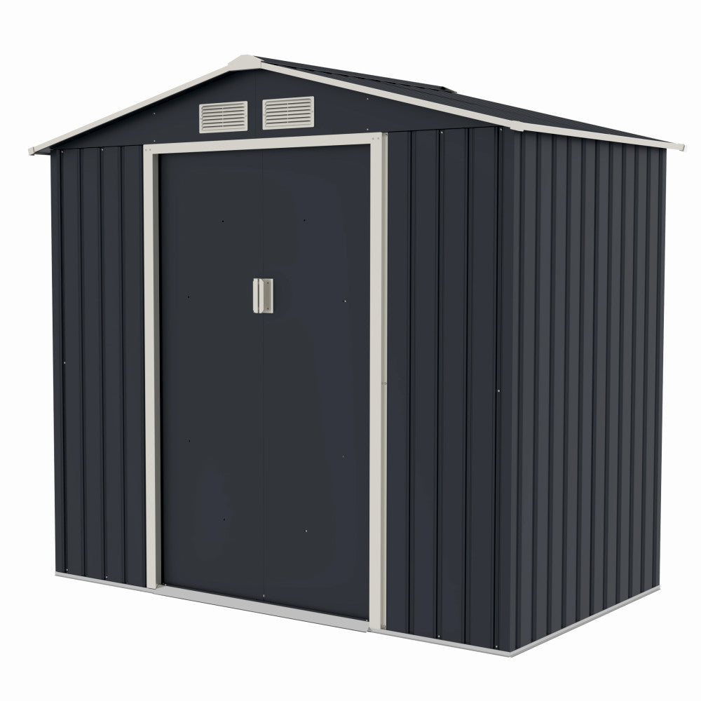 SimpluAcasa™ Casuta / magazie de gradina premium metalica Archer-A — Lucrări Mai Simple și Eficiente