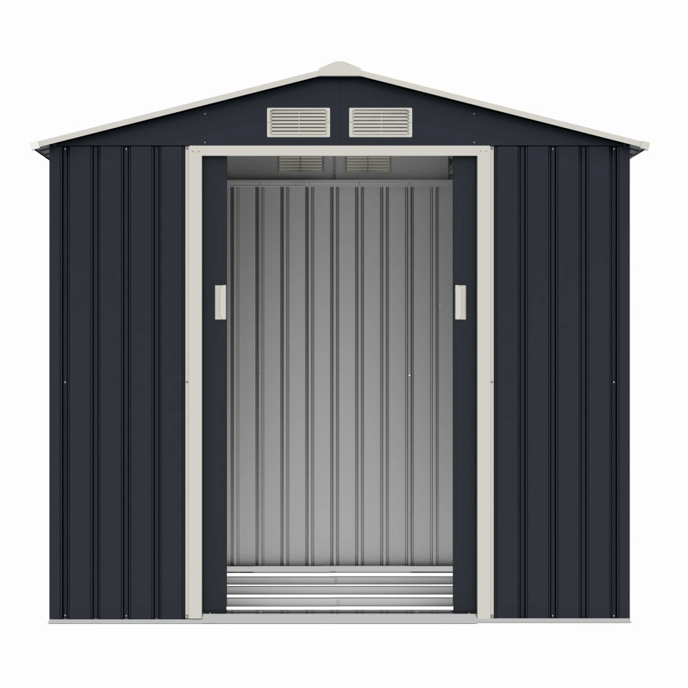 SimpluAcasa™ Casuta / magazie de gradina premium metalica Archer-A — Lucrări Mai Simple și Eficiente