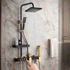 SimpluAcasa™ Coloana de dus premium cu 4 functii — Confort Practic Pentru Casa Ta