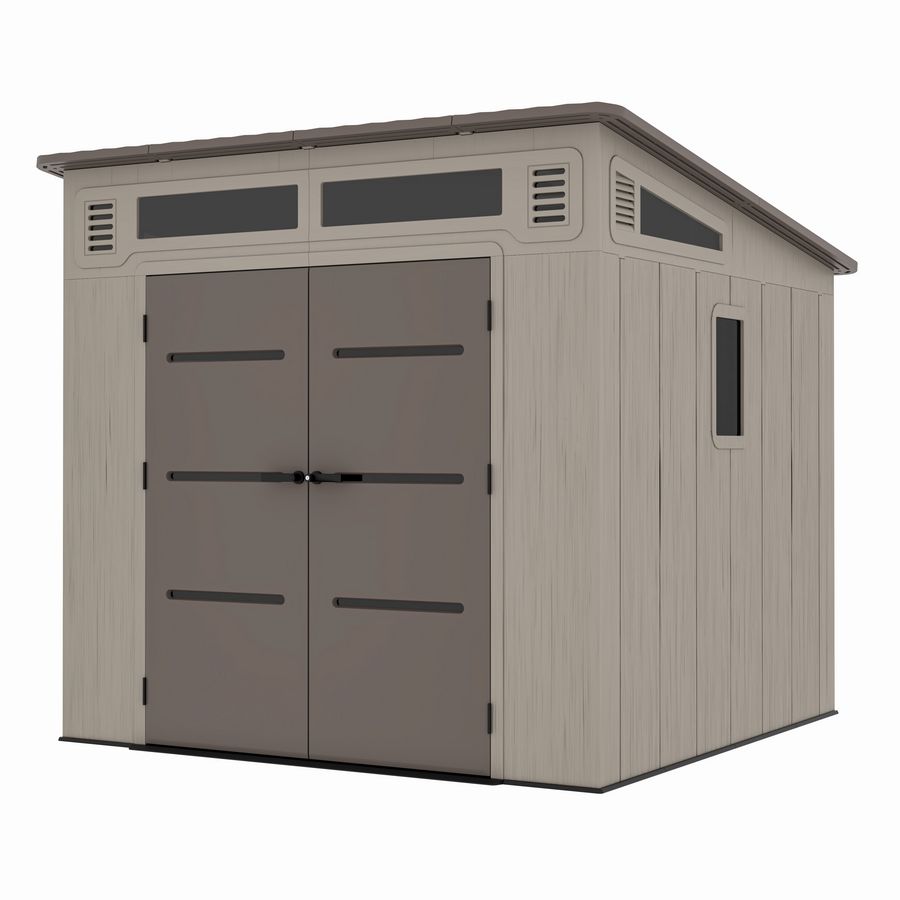 SimpluAcasa™ Casuta / magazie de gradina din polietilena HDPE HUME-A — Lucrări Mai Simple și Eficiente