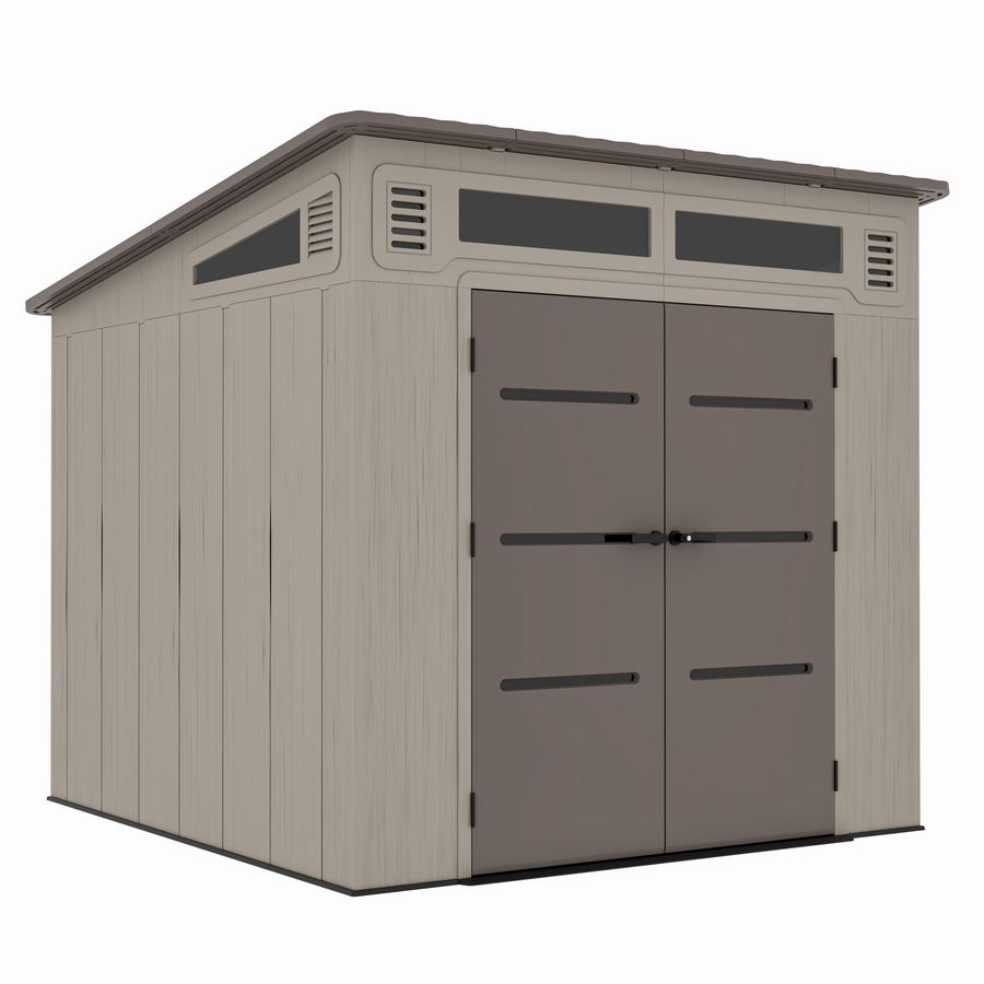 SimpluAcasa™ Casuta / magazie de gradina din polietilena HDPE HUME-A — Lucrări Mai Simple și Eficiente