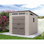 SimpluAcasa™ Casuta / magazie de gradina din polietilena HDPE HUME-A — Lucrări Mai Simple și Eficiente