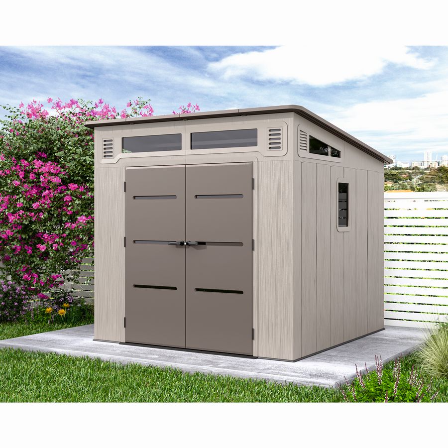 SimpluAcasa™ Casuta / magazie de gradina din polietilena HDPE HUME-A — Lucrări Mai Simple și Eficiente