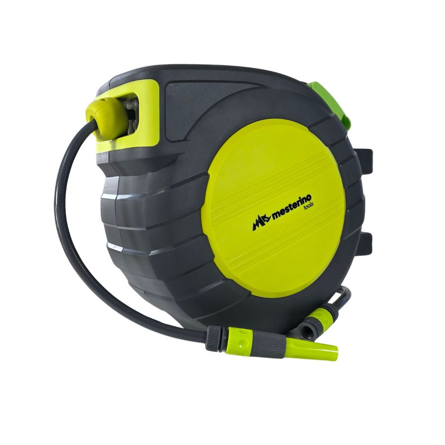 SimpluAcasa™ Furtun cu tambur retractabil automat 30m+2m TOOLS NW-J30 1/2 inch — Lucrări Mai Simple și Eficiente Imagine secundară a produsului
