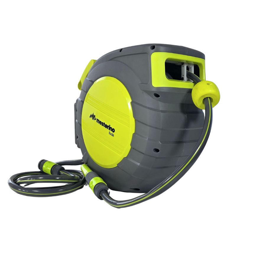 SimpluAcasa™ Furtun cu tambur retractabil automat 20m+2m TOOLS NW-J20 1/2 inch — Lucrări Mai Simple și Eficiente