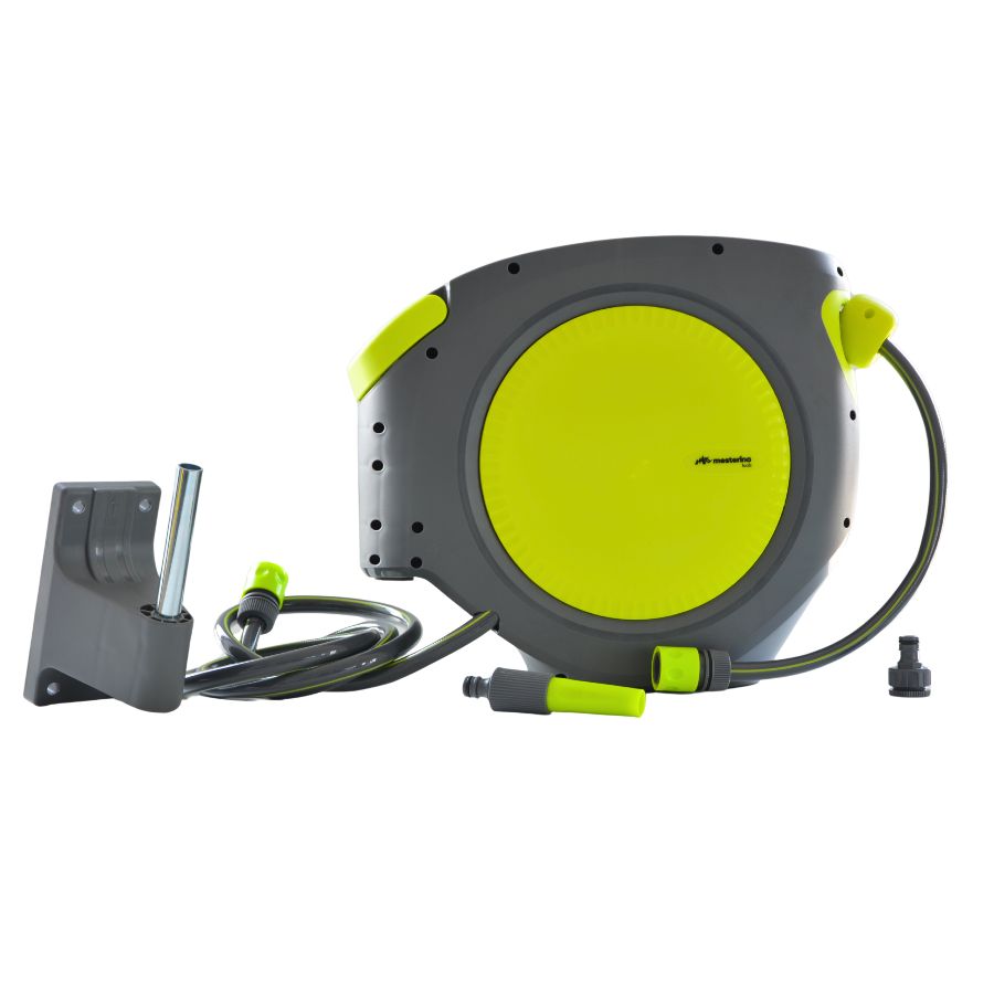 SimpluAcasa™ Furtun cu tambur retractabil automat 25m+2m TOOLS NW-I25 1/2 inch — Lucrări Mai Simple și Eficiente Imagine principală a produsului