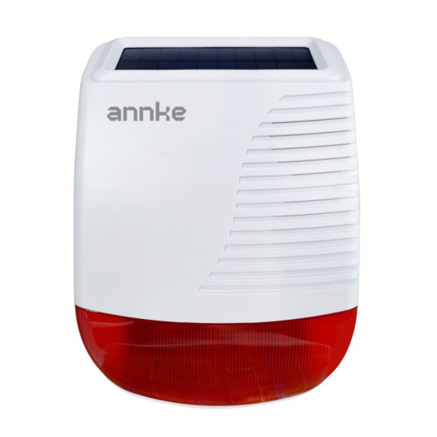 SimpluAcasa™ Sirena de exterior SIRENE001 WiFi cu panou solar — Control și Siguranță Zi de Zi Imagine principală a produsului