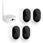 SimpluAcasa™ Kit mini NVR Video N44WEH+I41DL*4 tip baza cu 4 camere — Control și Siguranță Zi de Zi