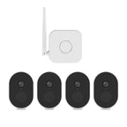SimpluAcasa™ Kit mini NVR Video N44WEH+I41DL*4 tip baza cu 4 camere — Control și Siguranță Zi de Zi