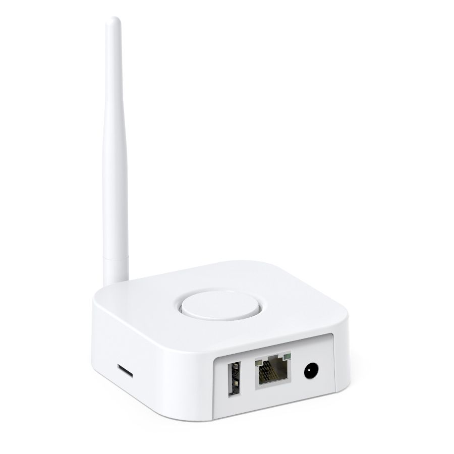 SimpluAcasa™ Kit mini NVR Video N44WEH+I41DL*2 tip baza cu 2 camere — Control și Siguranță Zi de Zi