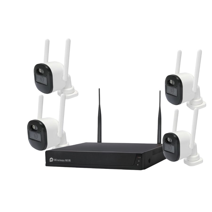 SimpluAcasa™ Sistem performant de supraveghere video N58WHD+DM*4 NVR 4 canale WiFi — Control și Siguranță Zi de Zi Imagine principală a produsului