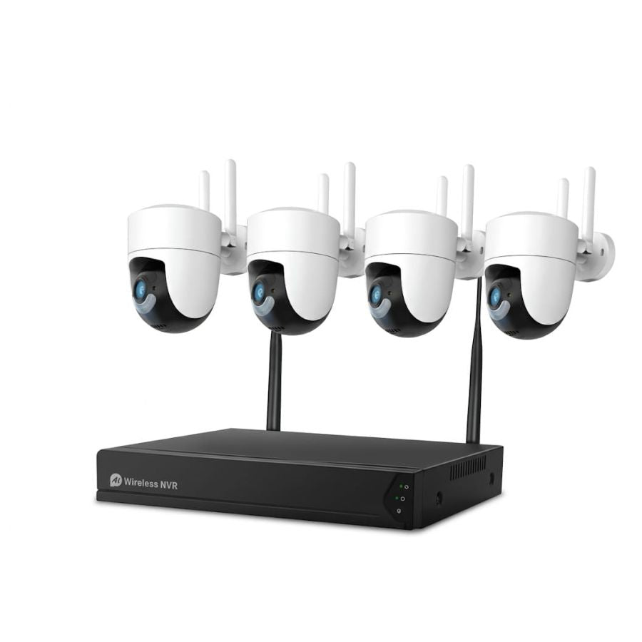 SimpluAcasa™ Sistem performant de supraveghere video N58WHD+141DN*4 NVR 4 canale WiFi — Control și Siguranță Zi de Zi