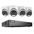 SimpluAcasa™ Sistem performant de supraveghere video DW81KN+CR1CW*4 4 camere tip Turret — Control și Siguranță Zi de Zi