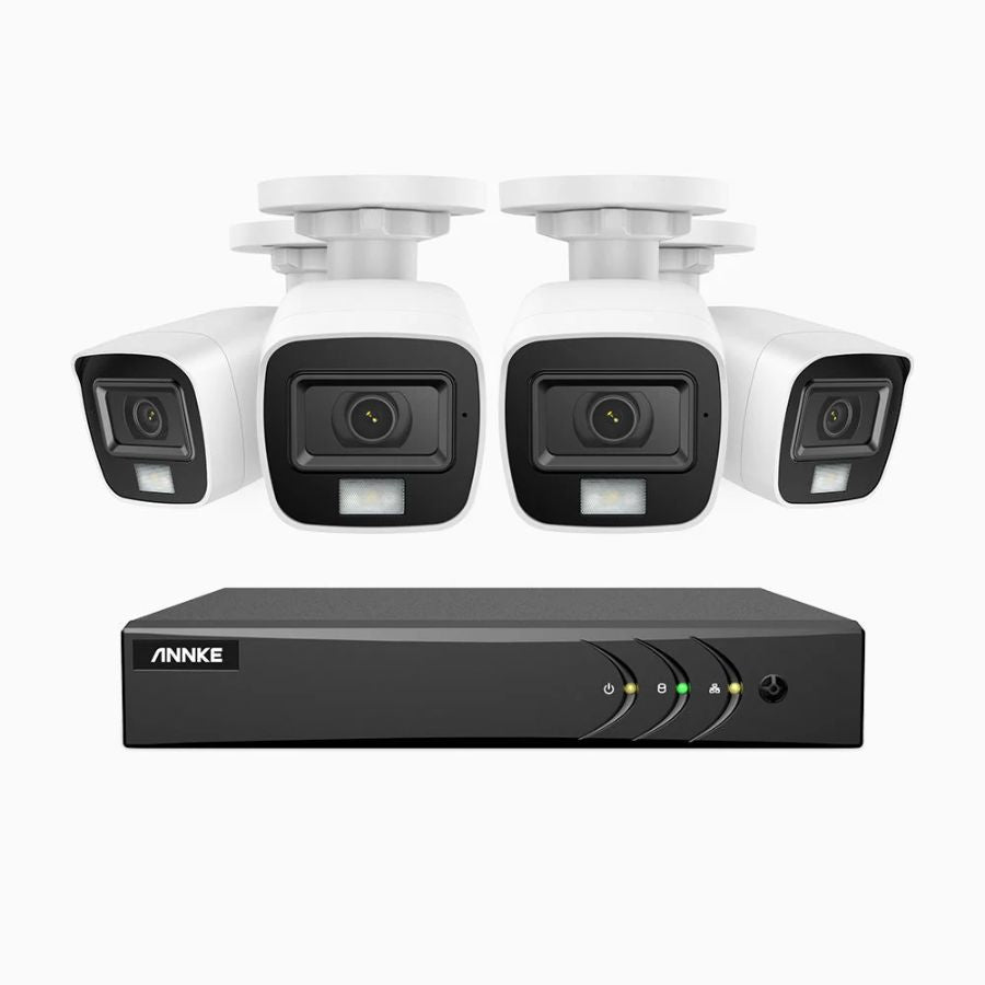 SimpluAcasa™ Sistem performant de supraveghere video DW81KN+CR1CV*4 4 camere tip Bullet — Control și Siguranță Zi de Zi Imagine principală a produsului