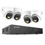 SimpluAcasa™ Sistem performant de supraveghere video N98PBL+I51EM*4 4 camere tip Turret — Control și Siguranță Zi de Zi