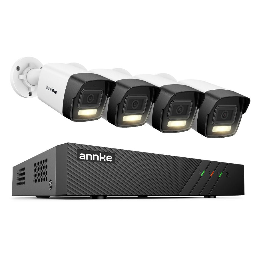 SimpluAcasa™ Sistem performant de supraveghere video N98PBL+I51EL*4 4 camere tip Bullet — Control și Siguranță Zi de Zi