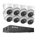 SimpluAcasa™ Sistem performant de supraveghere video N98PBL+I51DS*8 8 camere tip Turret — Control și Siguranță Zi de Zi