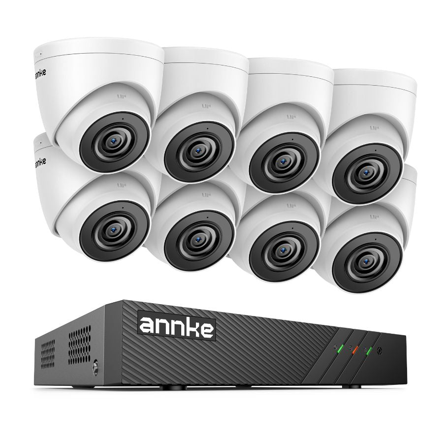 SimpluAcasa™ Sistem performant de supraveghere video N98PBL+I51DS*8 8 camere tip Turret — Control și Siguranță Zi de Zi