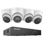 SimpluAcasa™ Sistem performant de supraveghere video N98PBL+I51DS*4 4 camere tip Turret — Control și Siguranță Zi de Zi