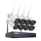 SimpluAcasa™ Sistem performant de supraveghere video WiFi N48WHR+I71GK*8 8 camere tip — Control și Siguranță Zi de Zi