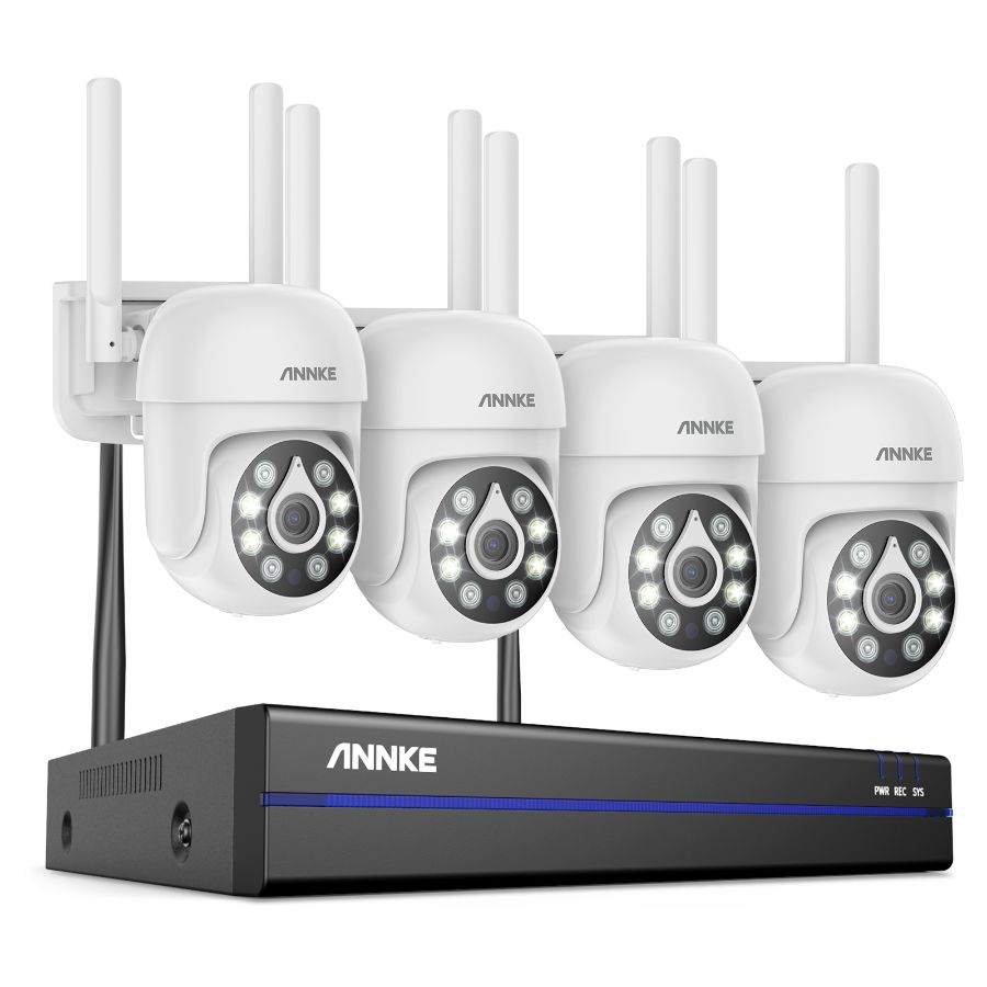 SimpluAcasa™ Sistem performant de supraveghere video WiFi N98WHR+I51CP*4 4 camere tip — Control și Siguranță Zi de Zi Imagine principală a produsului