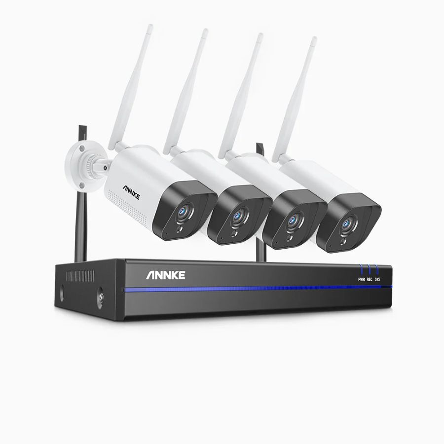 SimpluAcasa™ Sistem performant de supraveghere video WiFi N48WHR+I71GK*4 4 camere tip — Control și Siguranță Zi de Zi Imagine principală a produsului