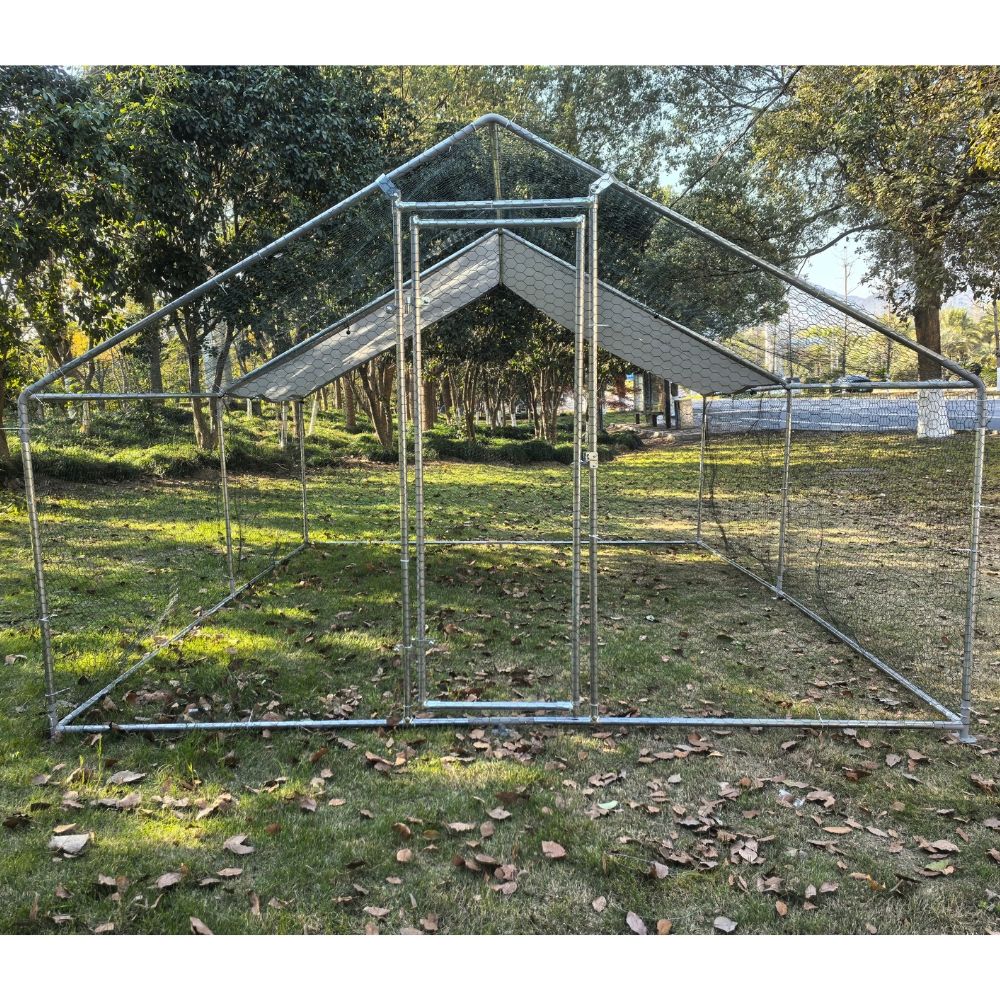 SimpluAcasa™ Cotet / tarc pentru pasari 3 x 4 x 2 — Lucrări Mai Simple și Eficiente