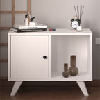 SimpluAcasa™ Noptiera Mikonos cu sertar noptiera dormitor 40 x 55 cm — Confort Practic Pentru Casa Ta