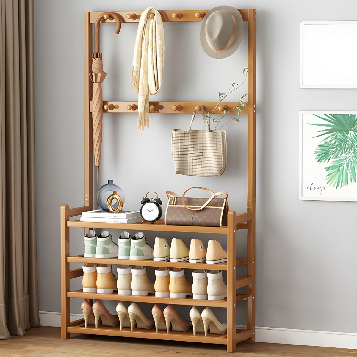 SimpluAcasa™ Cuier haine  japonez — Confort Practic Pentru Casa Ta Imagine secundară a produsului