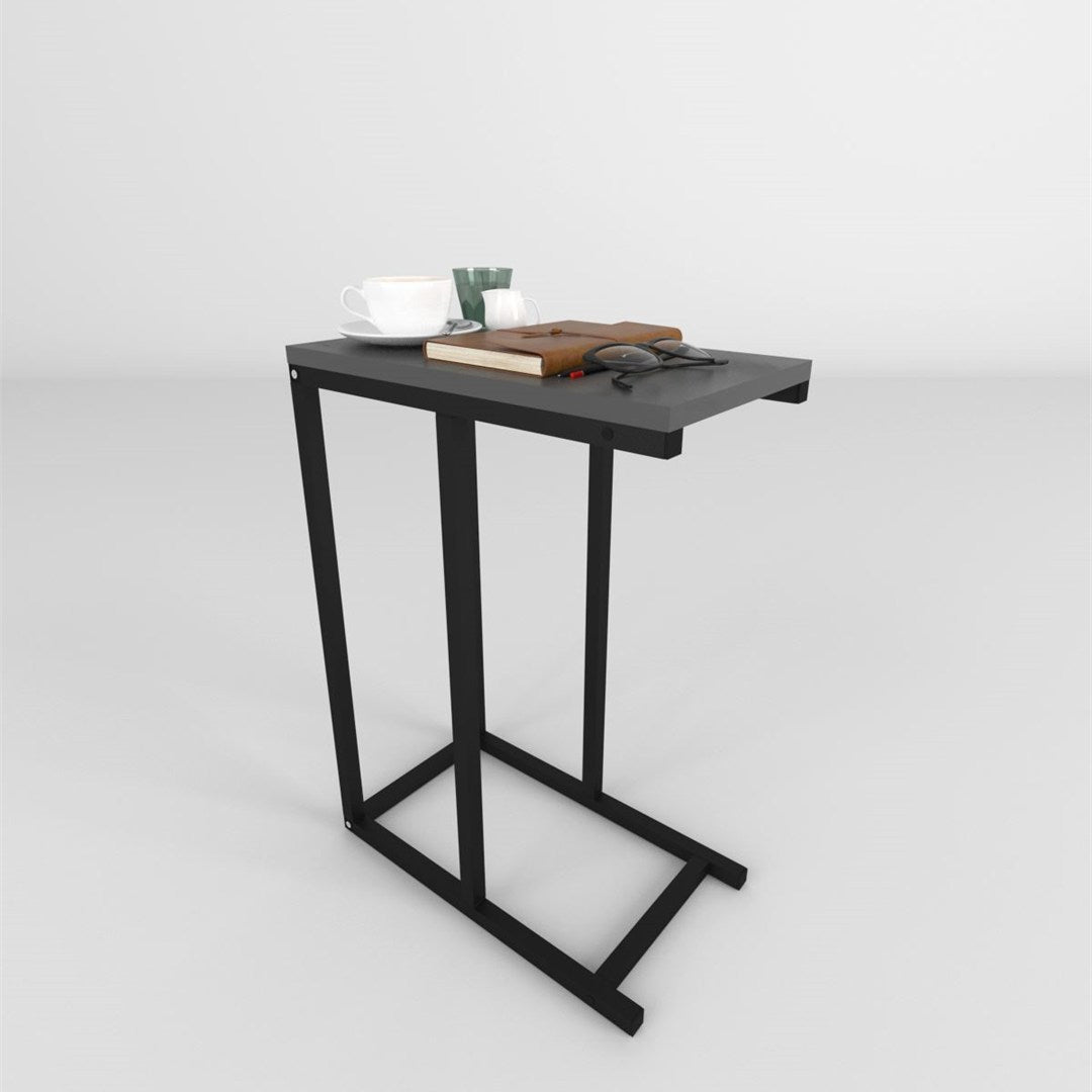 SimpluAcasa™ Masuta laterala din metal 45 x 25 cm cadru metalic — Confort Practic Pentru Casa Ta