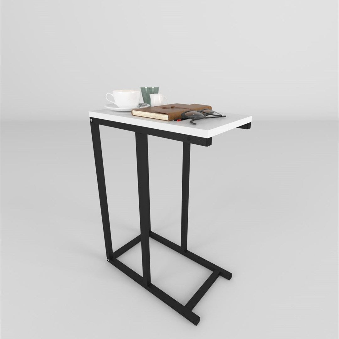 SimpluAcasa™ Masuta laterala din metal 45 x 25 cm cadru metalic — Confort Practic Pentru Casa Ta